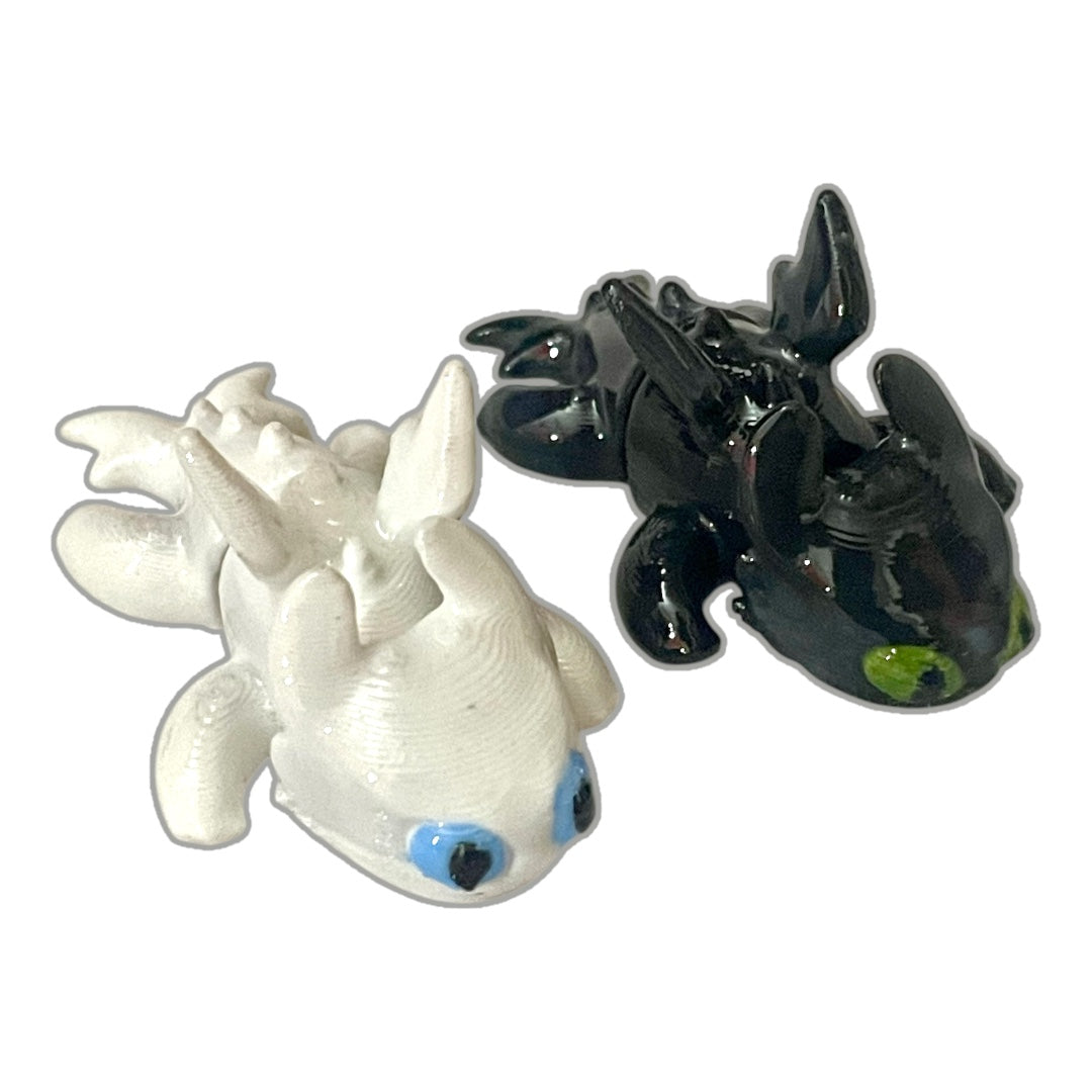 Dragon Couple Keychain